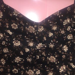 Floral pattern Crop top